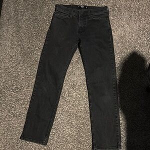 Hollister Black Straight leg men’s jeans